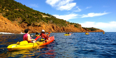 kayak de mer estérel